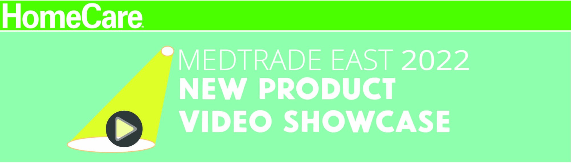 Medtrade East Video Product Showcase Form